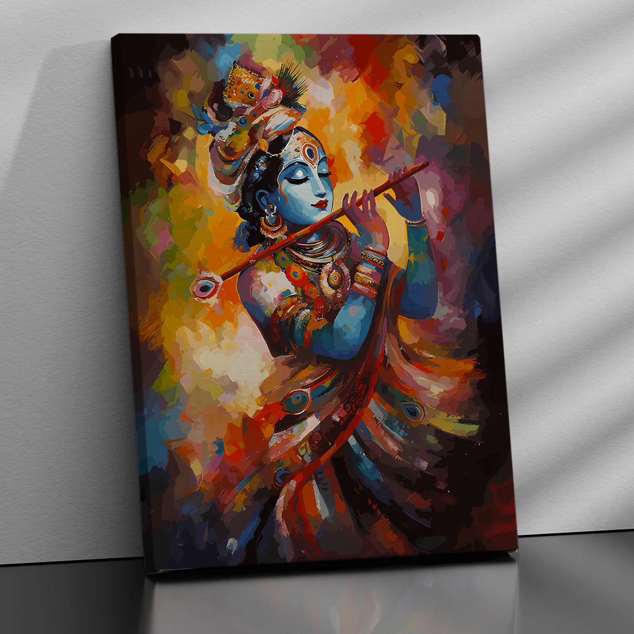 Lord Krishna – The Divine Flute of Eternal Love 💙🎶