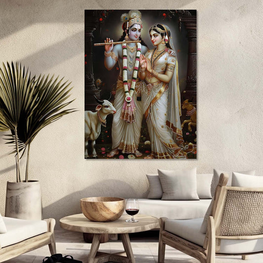 Radha Krishna – The Divine Union of Love & Devotion 💖✨