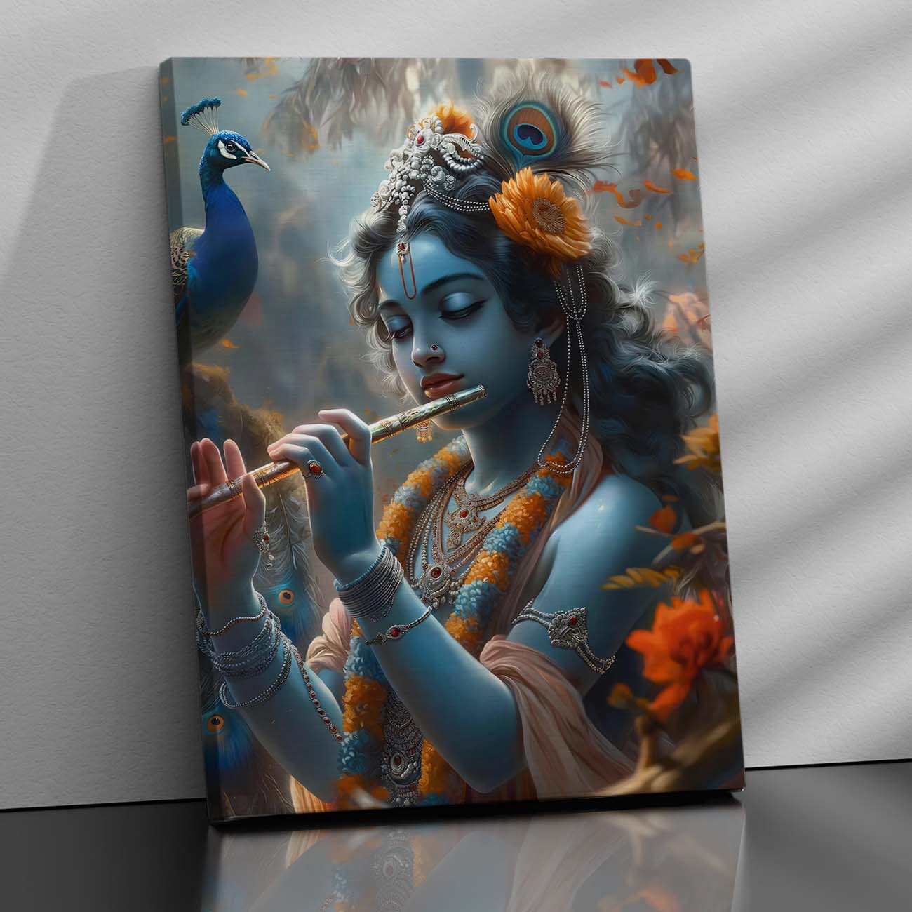 Lord Krishna – The Divine Flute Player of Bliss & Wisdom 🎶✨