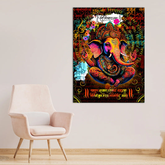 Lord Ganesha – The Divine Source of Wisdom & Success 🕉️🌺