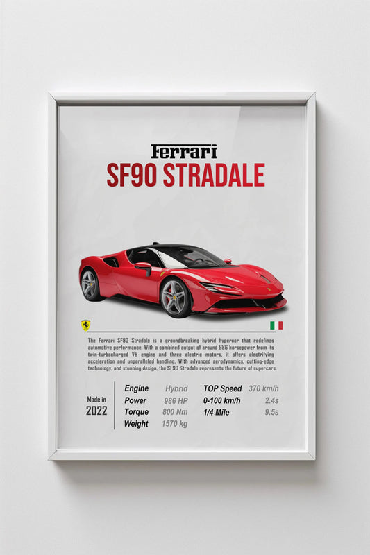 Ferrari SF90 Stradale – Power Meets Innovation