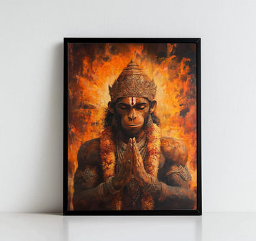 Lord Hanuman – The Beacon of Devotion & Unyielding Courage 🕉️💥