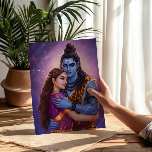 Shiv Parvati – The Divine Union of Power & Love 🕉️💖