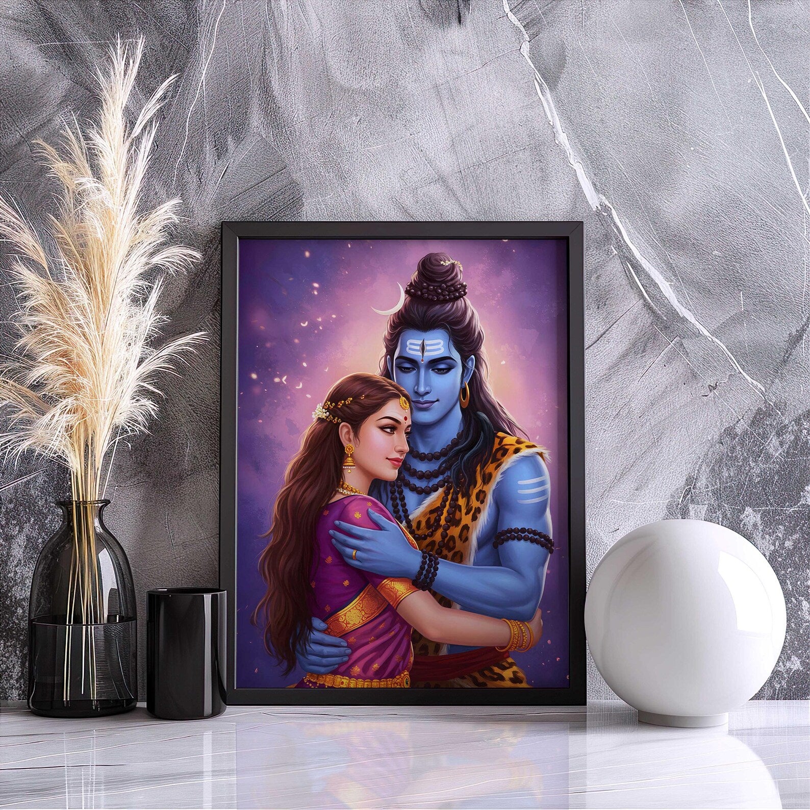 Shiv Parvati – The Divine Union of Power & Love 🕉️💖